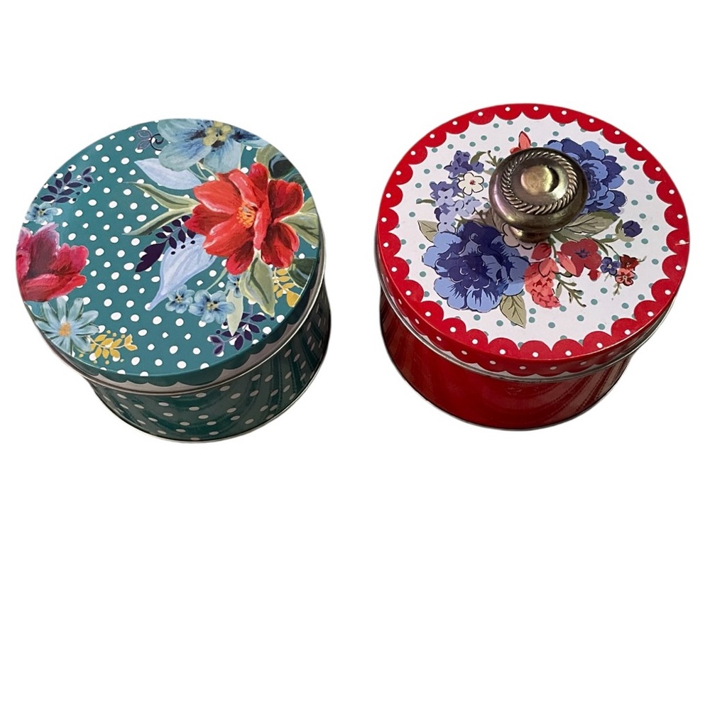 The Pioneer Woman‎ Decorative Small Tin Lids